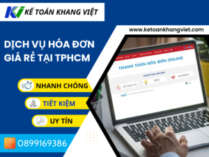 Dịch vụ hóa đơn giá rẻ tại TPHCM
